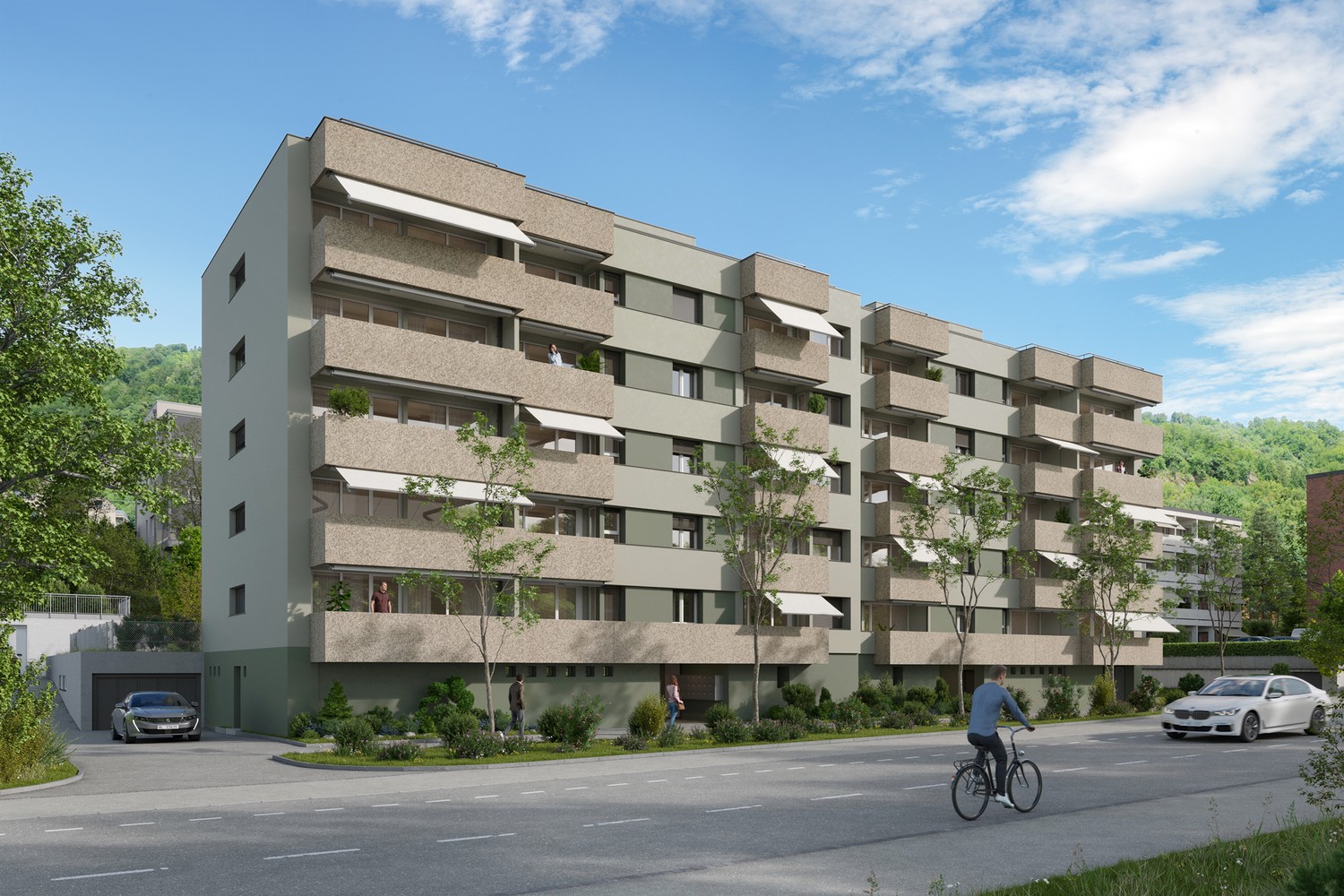 Erstvermietung nach Sanierung in der Fraumatt - Aussenansicht