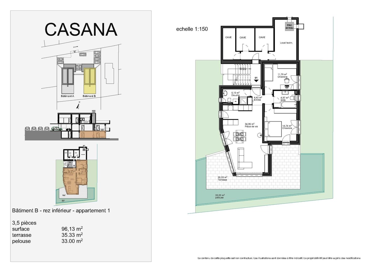 Magnifique 3.5 pièces neuf avec jardin privatif - Savièse - Bild 4