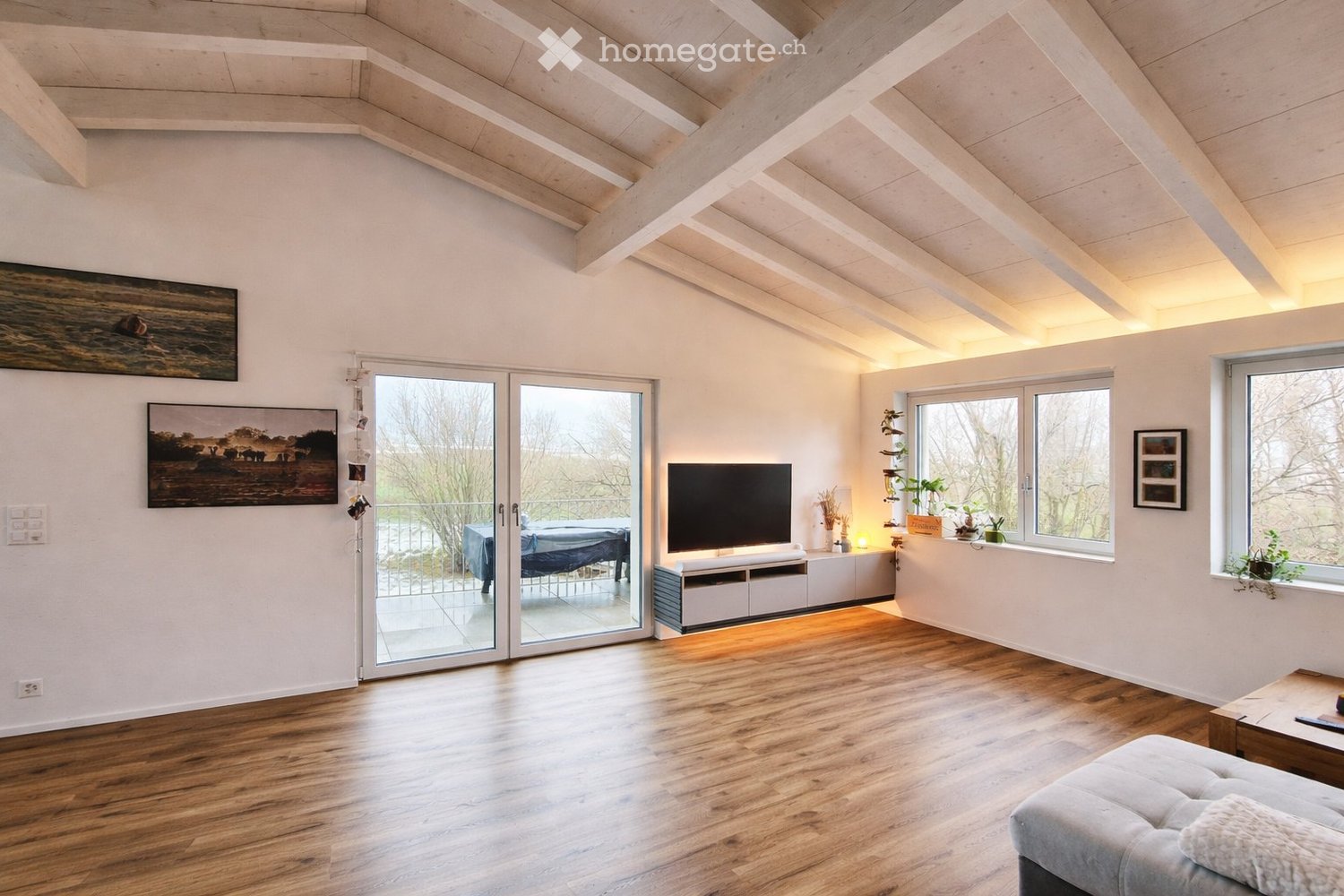 3.5-Zimmer Neubau Dachwohnung Balkon Ermensee | Hitzkirch - Bild 3