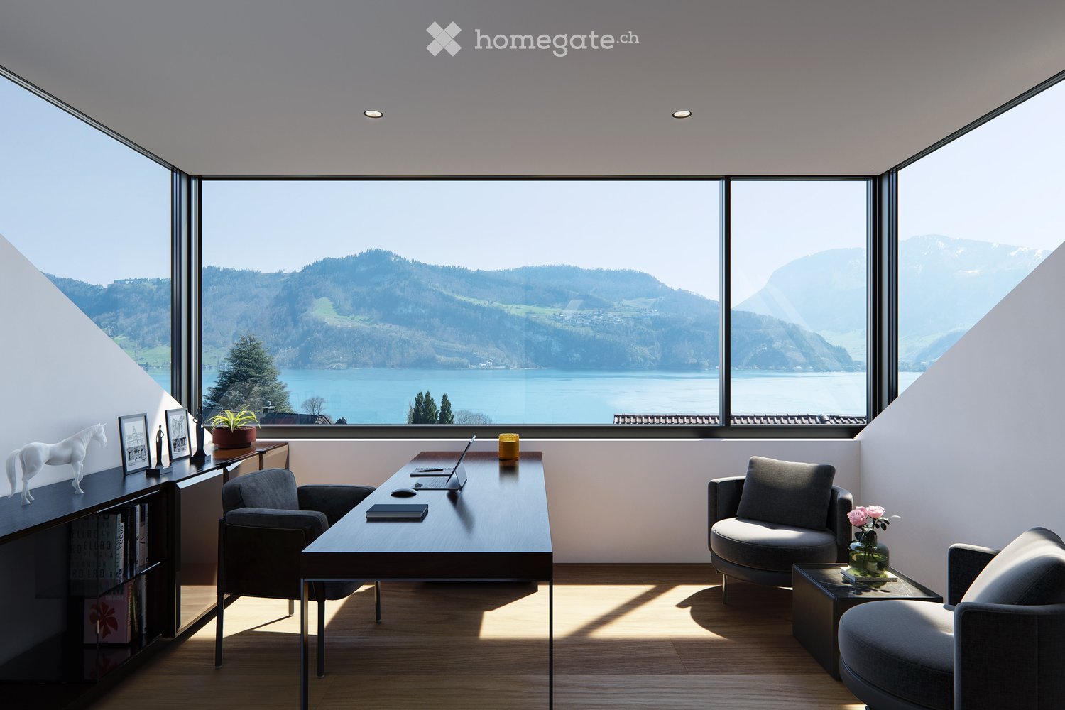 Villa in Kastanienbaum – an bester Lage mit Panoramablick auf See und Alpen - Bild 6