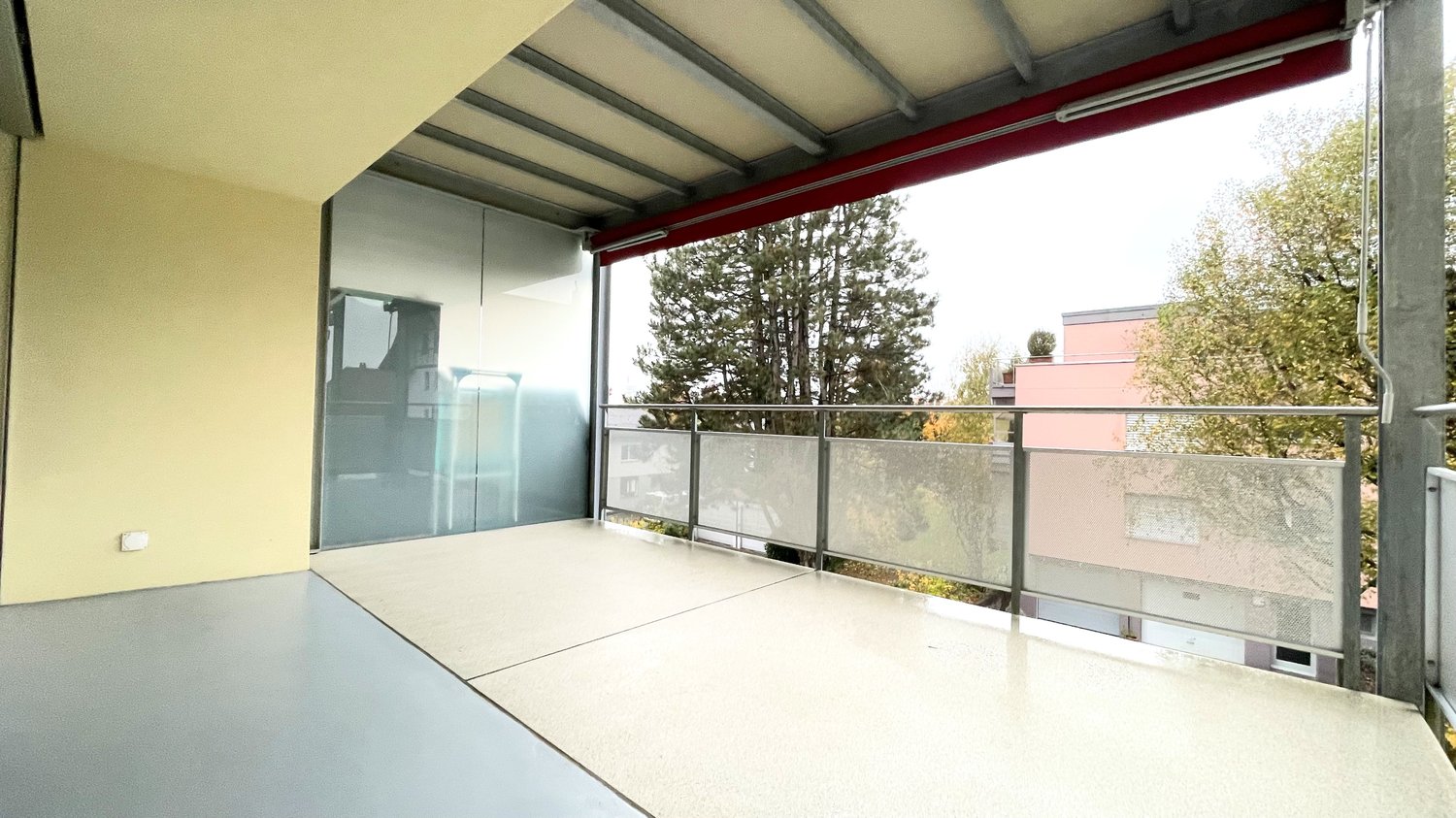 Moderne 1½-Zimmerwohnung Erdgeschoss - Z8, Objekt 22, Balkon 1