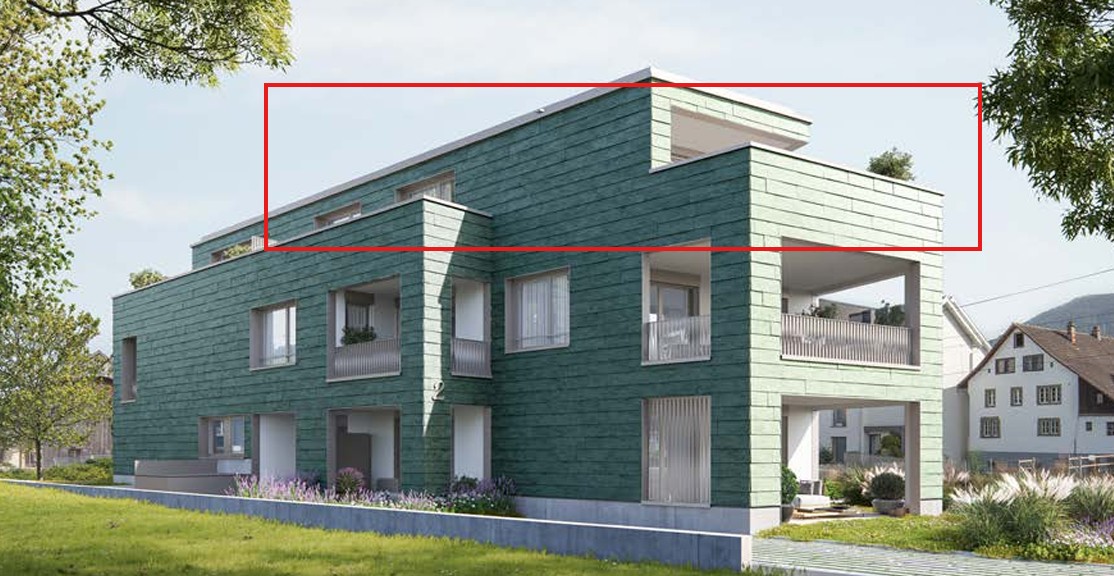 Moderne 3.5-Zimmer-Attikawohnung mit Terasse in Wilen bei Wollerau - Bild 1