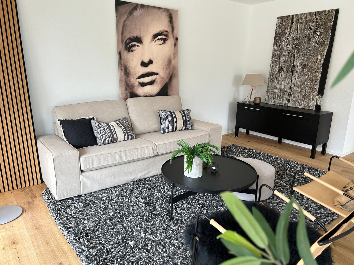 Erstbezug - neue 3.5 Zimmerwohnung im Zentrum von Wattwil zu vermieten - Wohnbereich