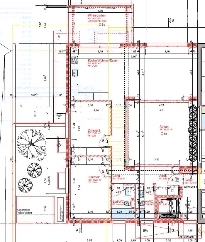 Moderne, zentral gelegene 3,5-Zi-Wohnung mit Gartensitzplatz, Wintergarten und Hobbyraum - Bild 7
