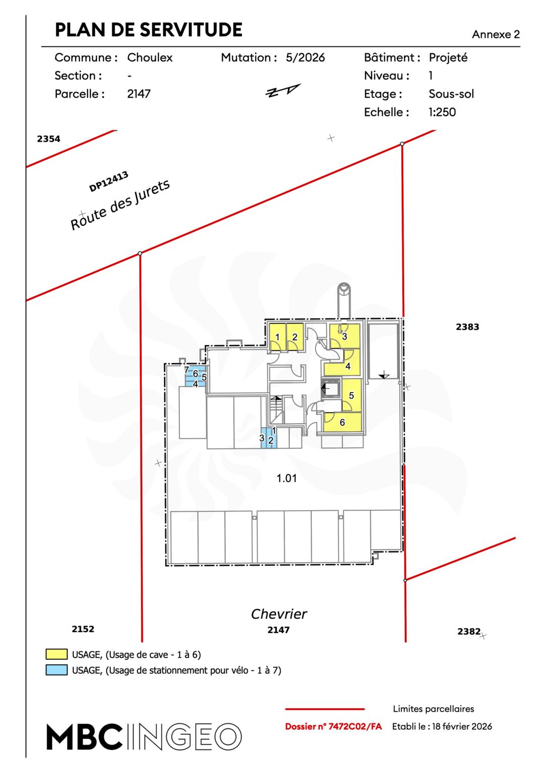 Appartement 5P au 1er étage, 11, route des Jurêts à Choulex - Bild 11