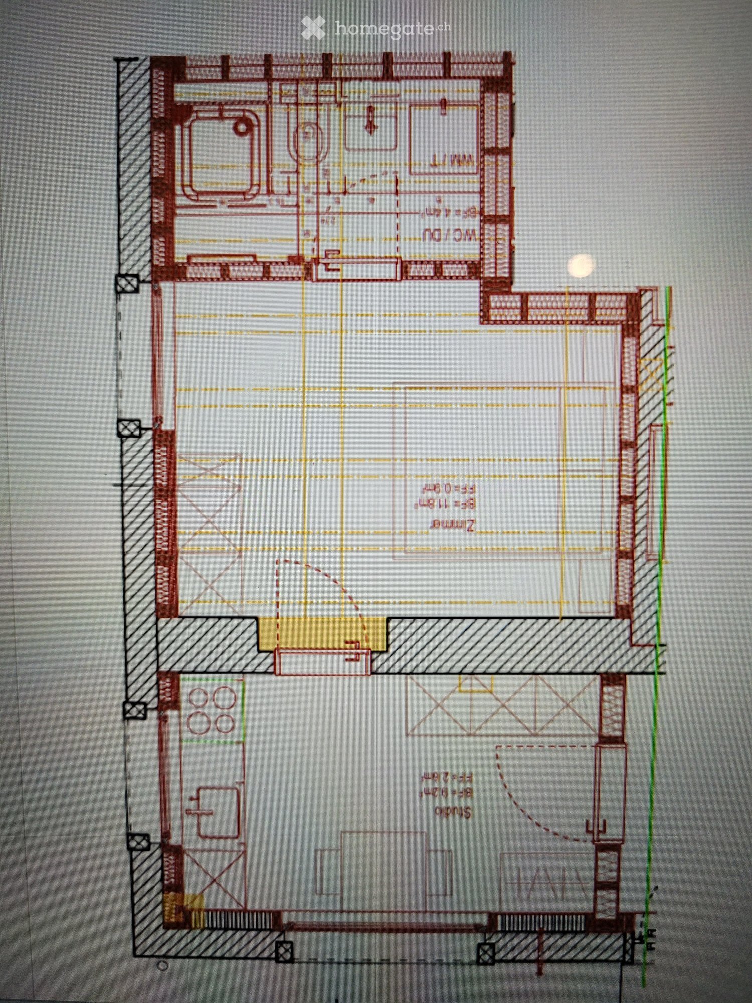 Moderne 1.5-Zimmer-Wohnung in ruhiger Lage in Oberillnau - Bild 11