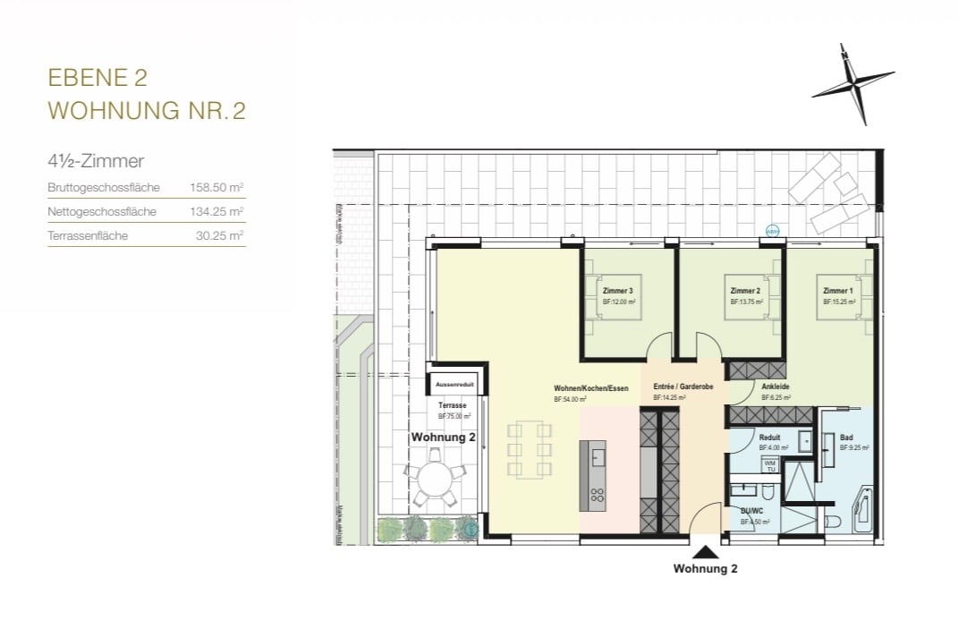 Exklusive 4.5-Zimmer-Terrassenwohnung - Bild 9