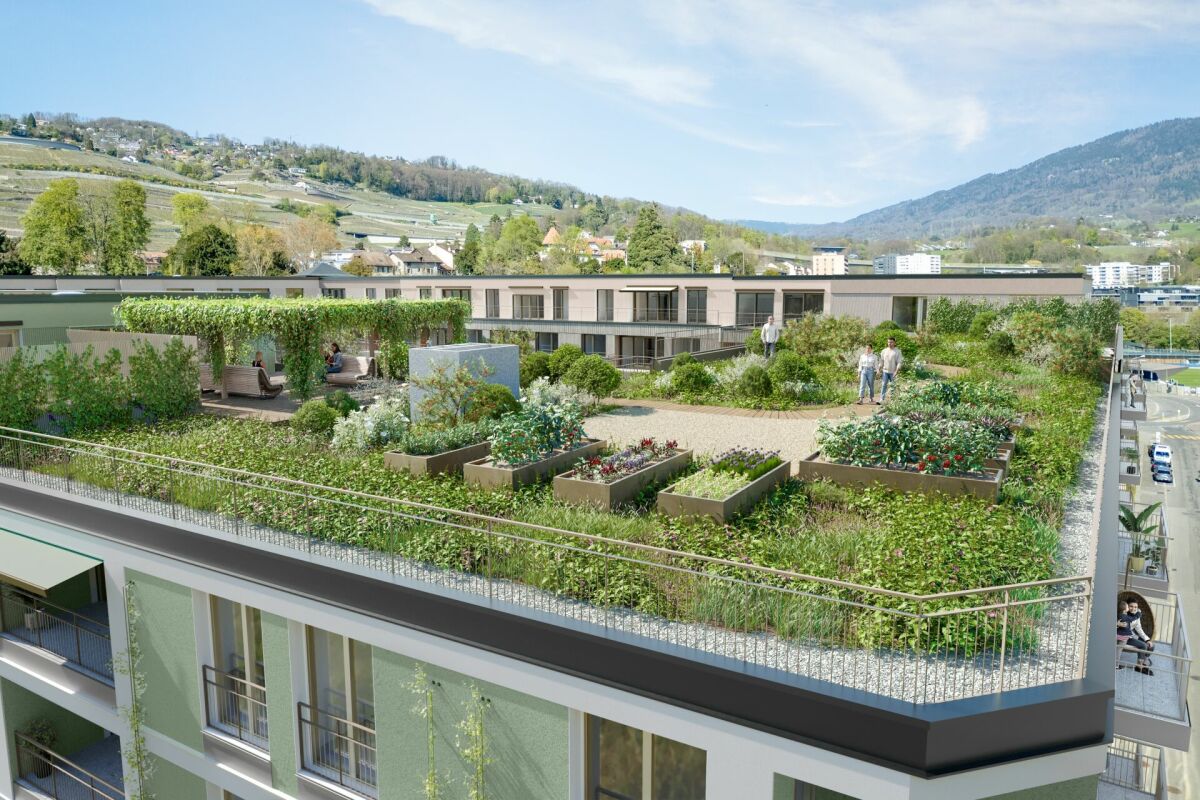 « Jardins en Ville » | Logements neufs du studio au 5 pièces à Vevey - Bild 2
