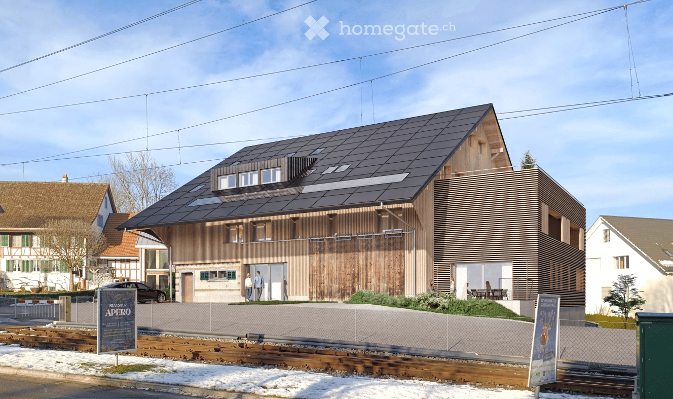 Erstvermietung - 3.5-Zimmer-Wohnung in fantastischem Holzbau - Bild 1