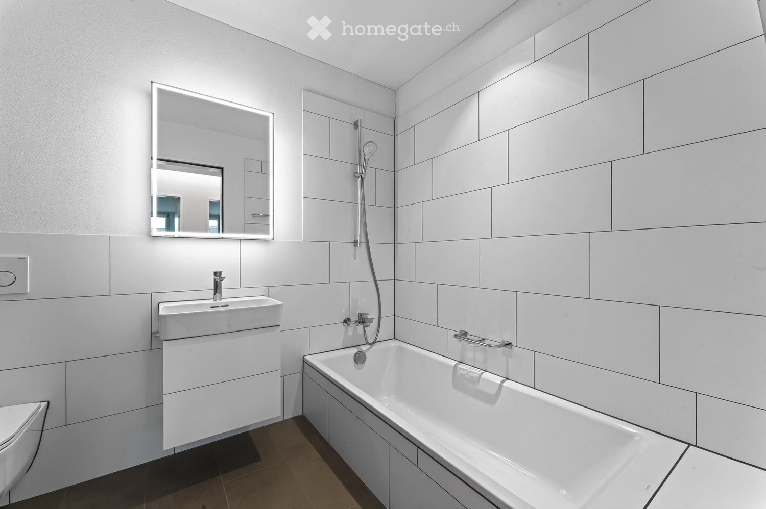 Moderne 3.5-Zimmer-Neubau-Wohnung mit Balkon in Rothenburg - Bild 1