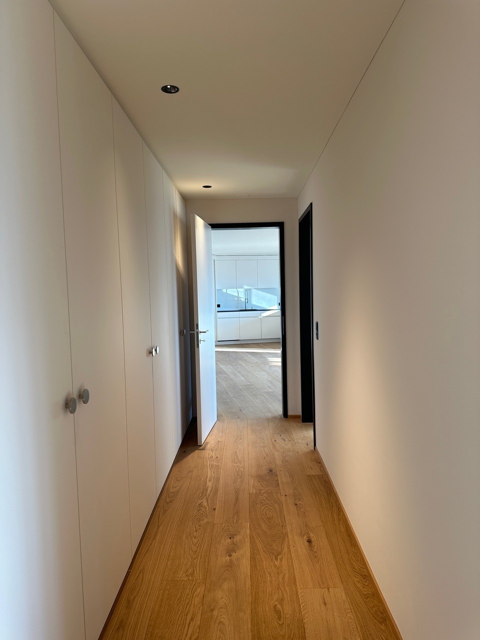 Exklusiver Erstbezug - lichtdurchflutete Gartenwohnung mit Seesicht - Korridor inkl. grosser Einbauschrank