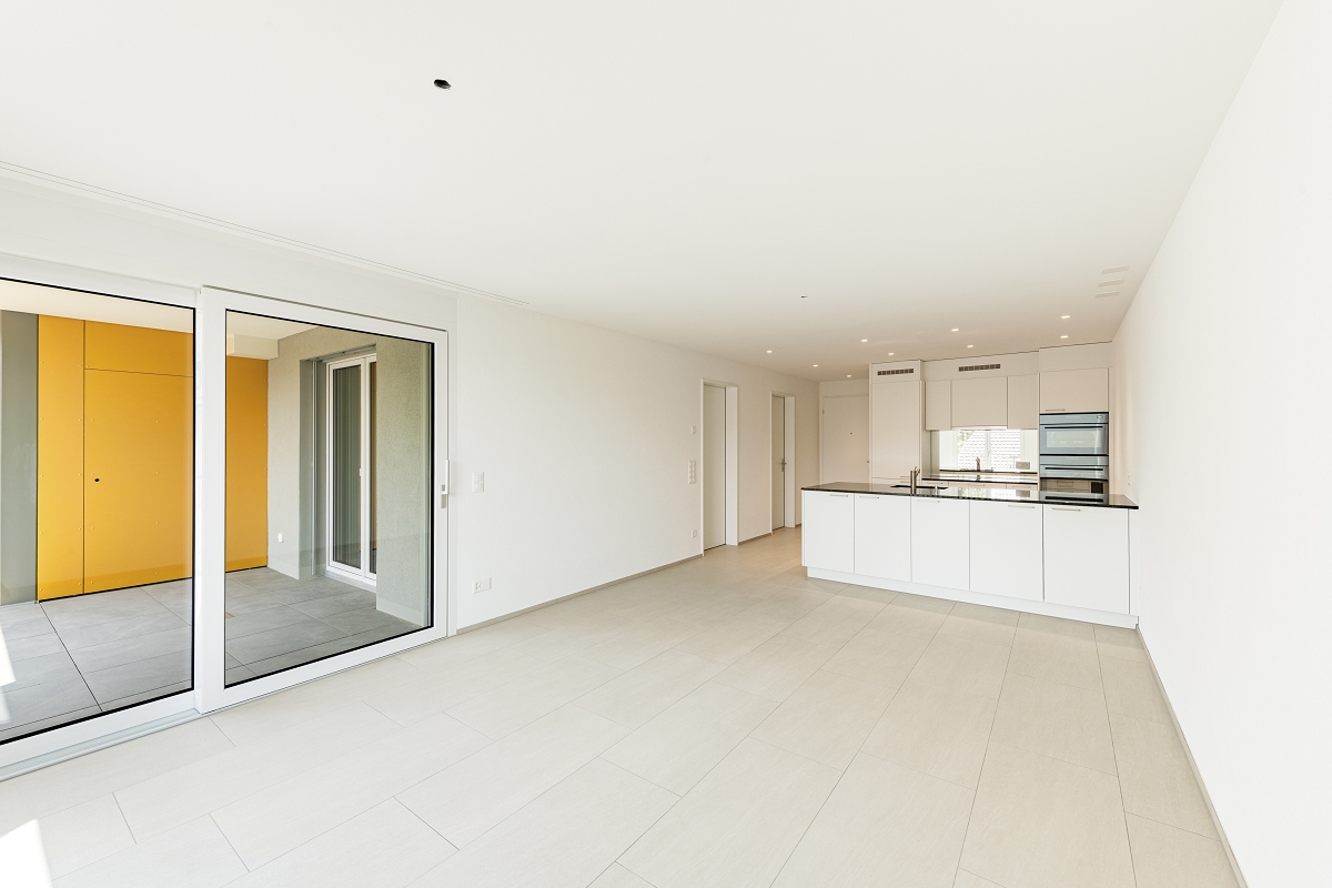 Willkommen im Neubauprojekt Hagaarte in Hallau - Wohnzimmer