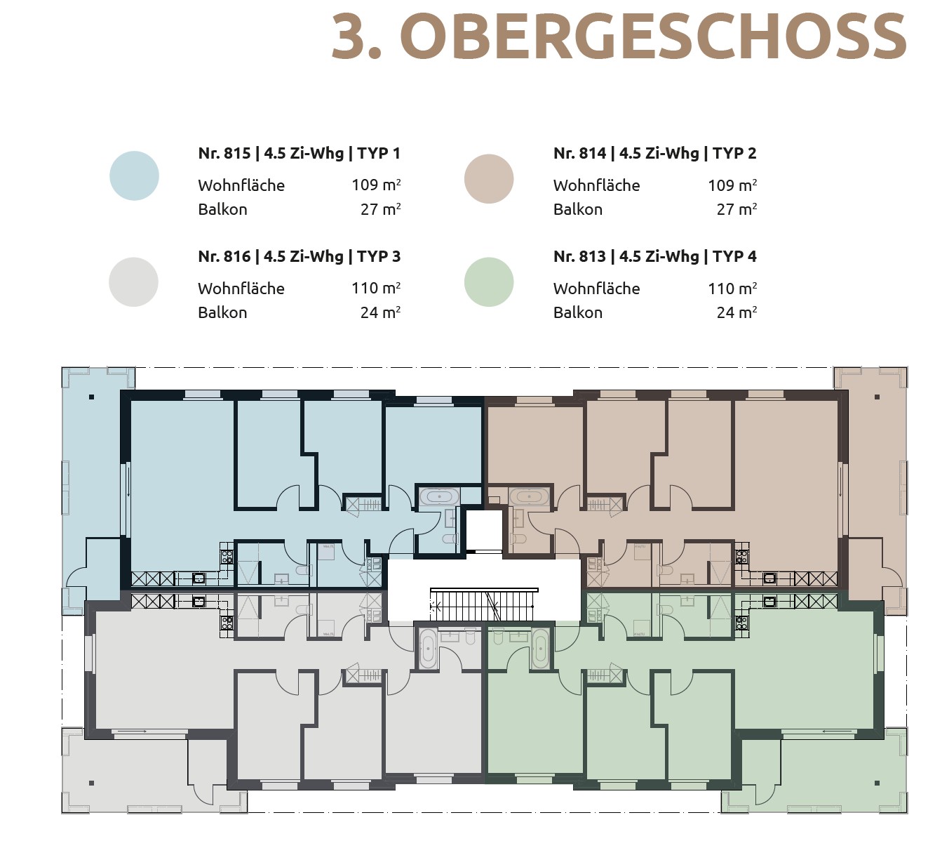 Modernes Familienwohnen in Arbon – Neubauprojekt «Fallentürli» - Bild 13
