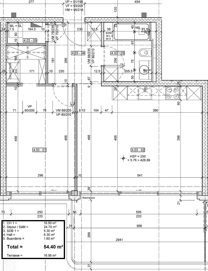 Superbe attique moderne de 3 pièces avec terrasse à Vessy - Bild 11