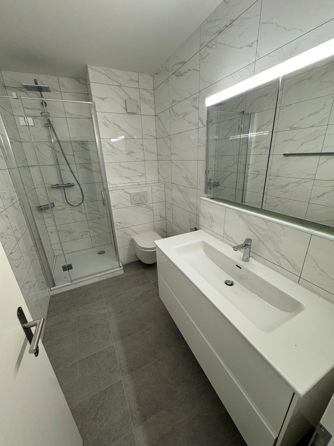 Herrliche Erstbezugswohnung im Matthäus-Quartier - Bad