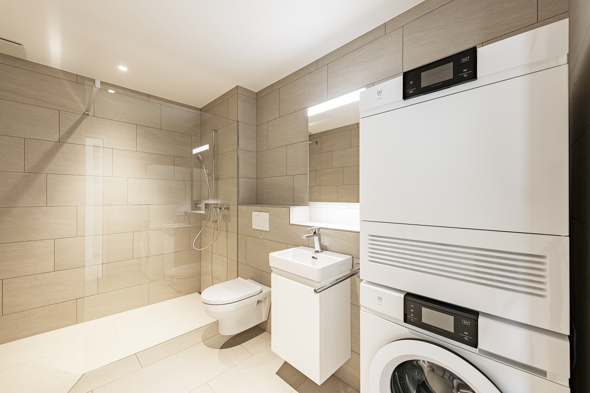 Willkommen im Neubauprojekt Hagaarte in Hallau - Bad