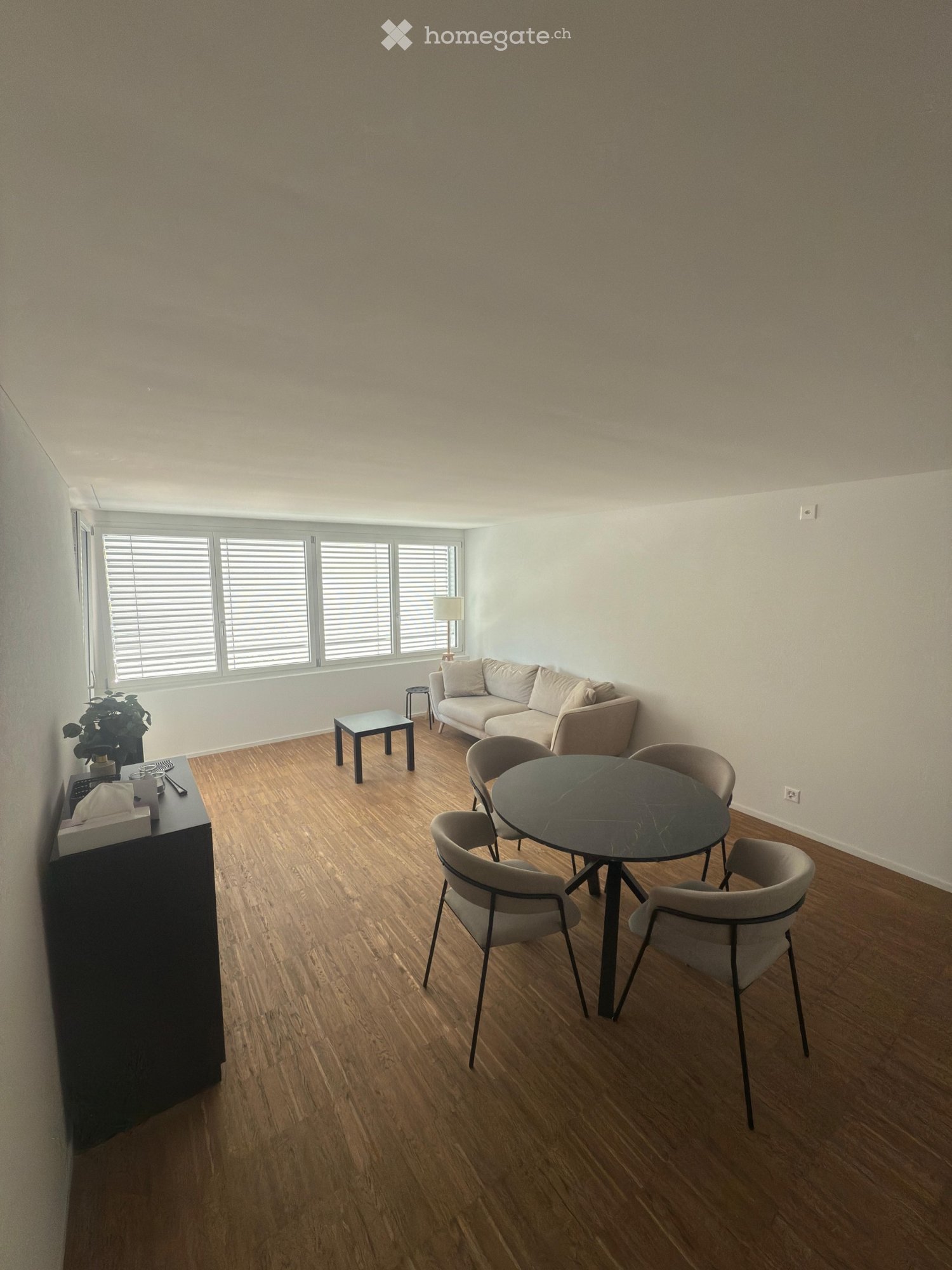 Möblierte Neubau-2,5-Zimmer-Wohnung (58,1 m²) mit Balkon - Bild 3