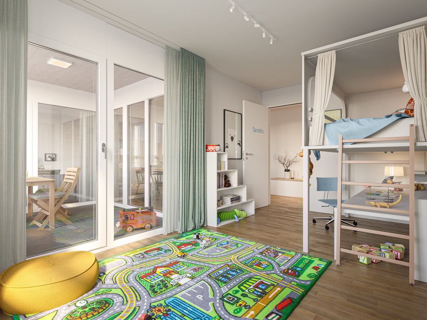 Tivoli Garten in Spreitenbach - Viel mehr als gewohnt - Visualisierung Terra Schlafbereich