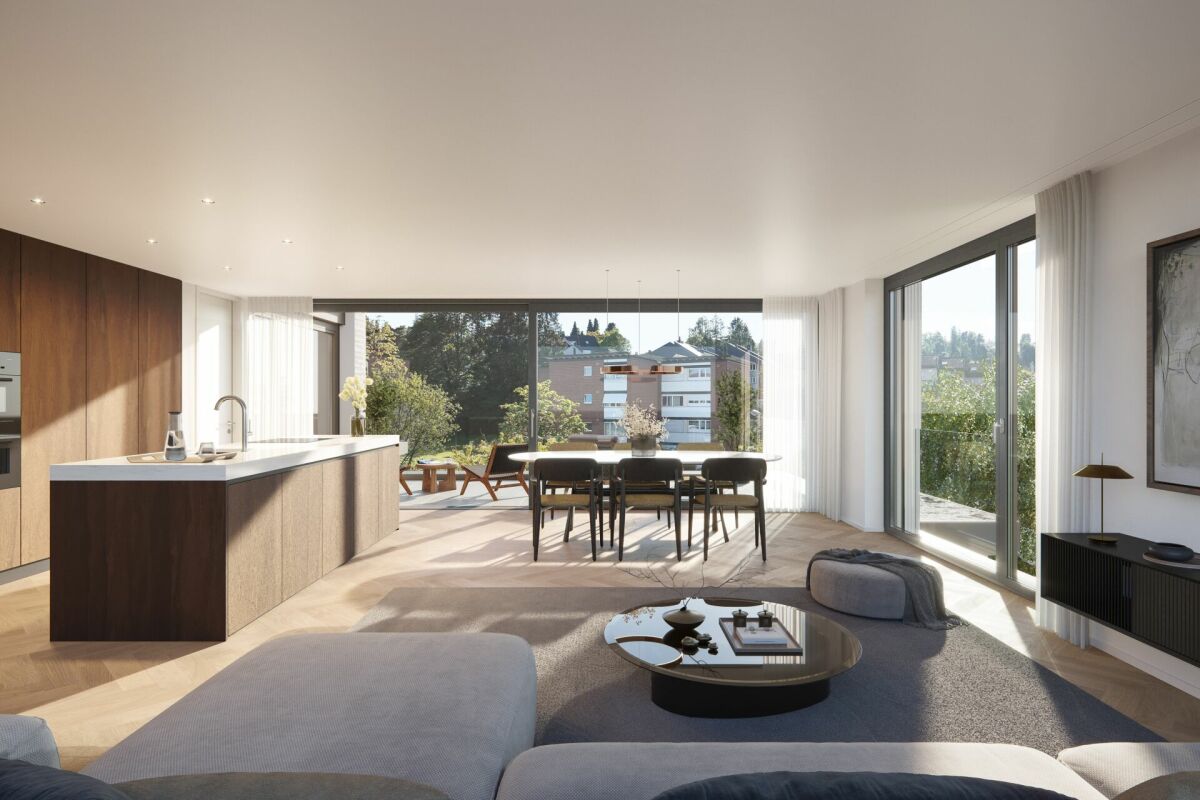 4.5-Zi. Wohnung mit fantastischer Weitsicht und zwei Balkone - Bild 1