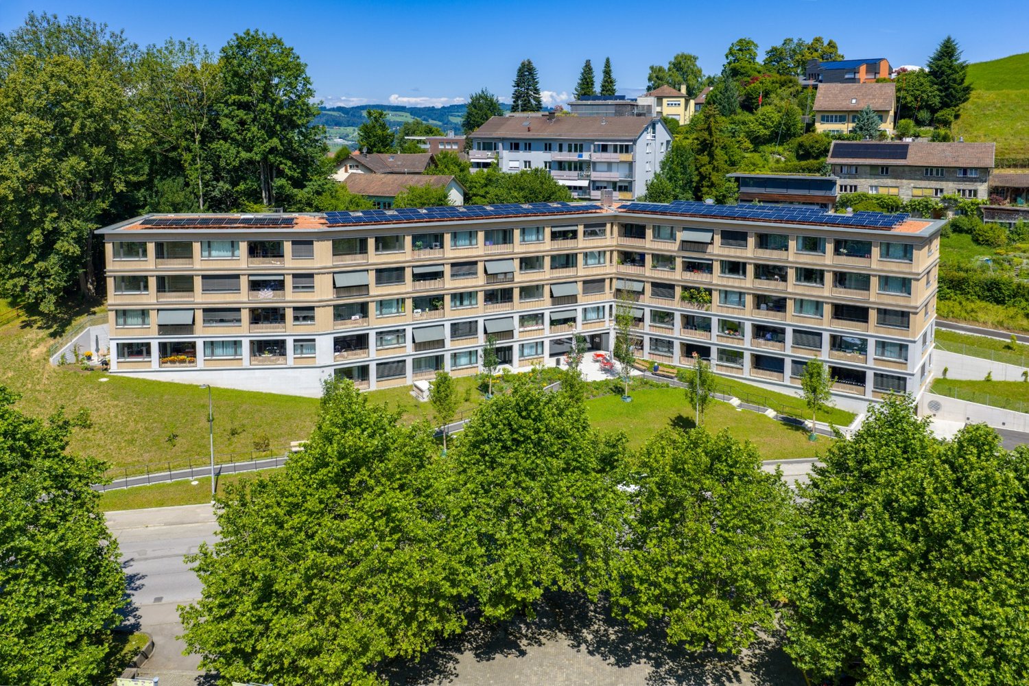 Alterswohnung 60+, helle und grosszügige 3.5 Zimmer - Aussenansicht