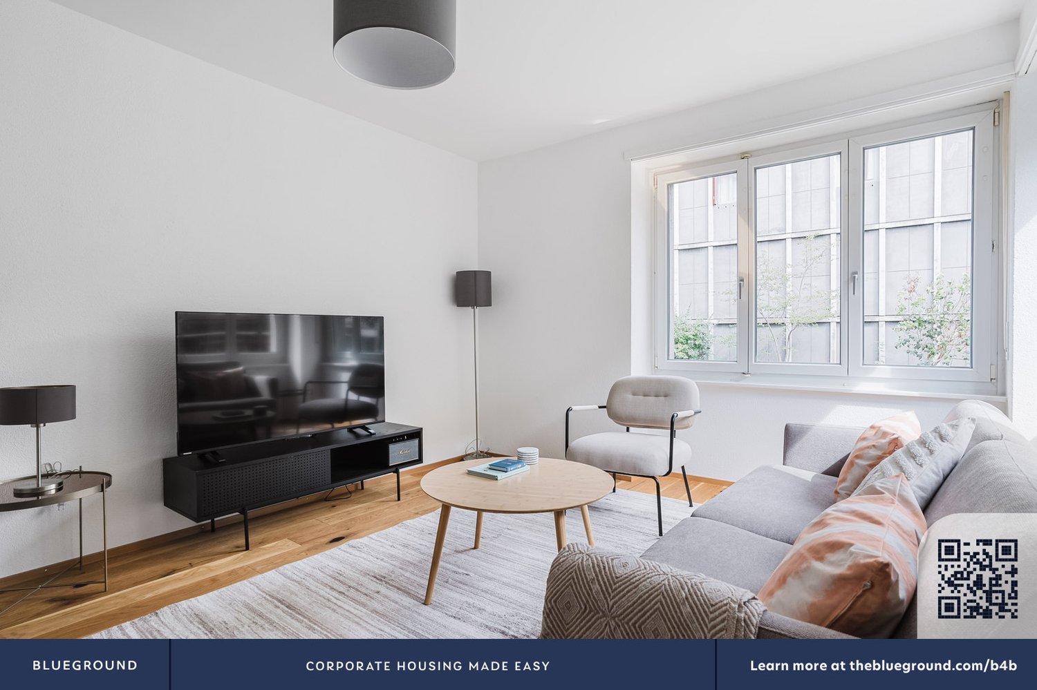 Helle Iselin 2ZW mit Waschmaschine, by Blueground - Bild 4