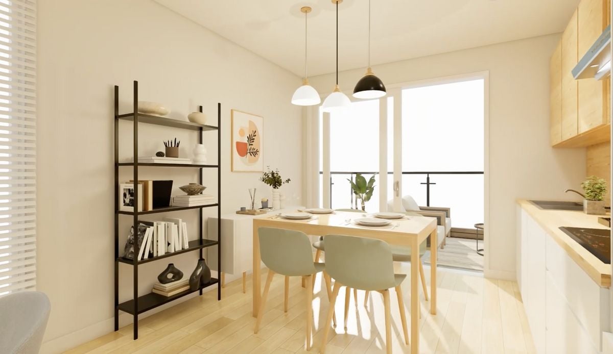 Neuf -  2,5 pièces, avec balcon couvert - Bild 1