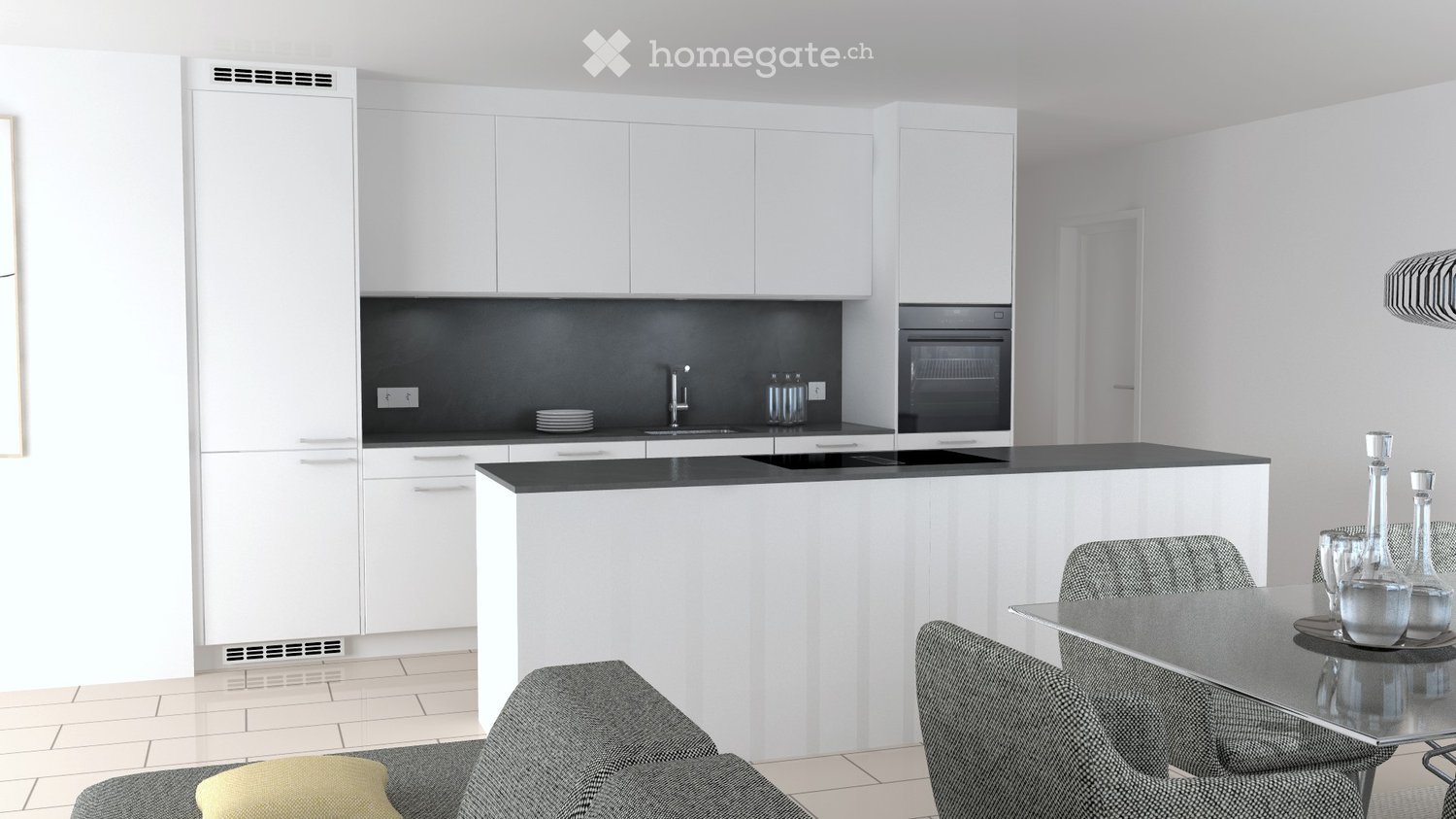 Stilvolle Neubauoase im Erdgeschoss - Bild 1