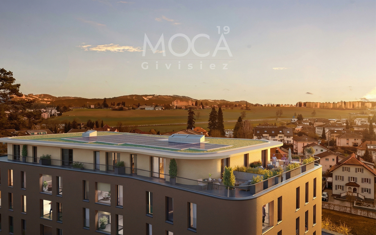 Un 2 pièces spacieux et lumineux, aux portes de Fribourg - Bild 3