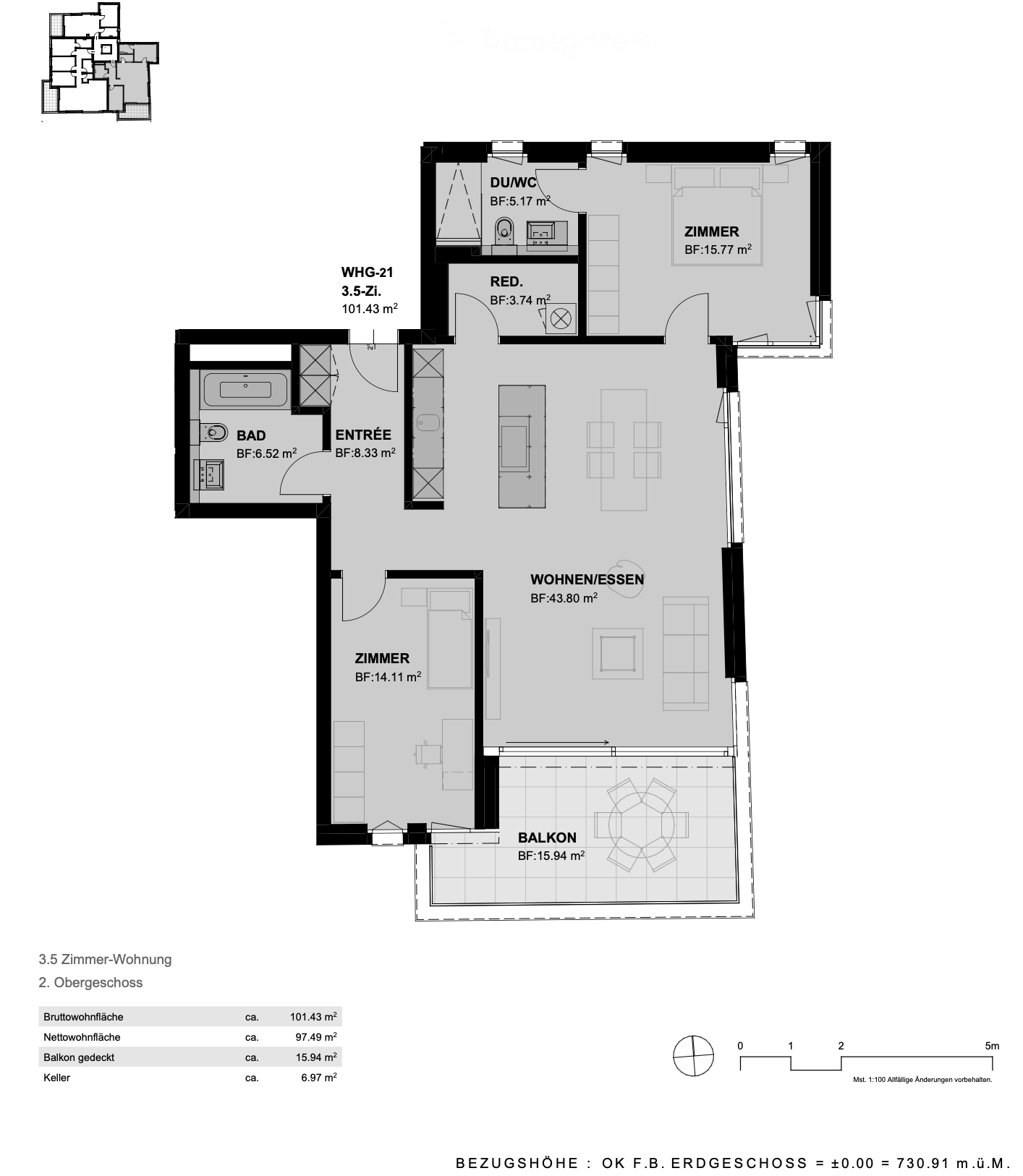 Designed in Milan, Steps from the Water: 2 BR · 2 Bath · First Occupancy April 2026 - Bild 4