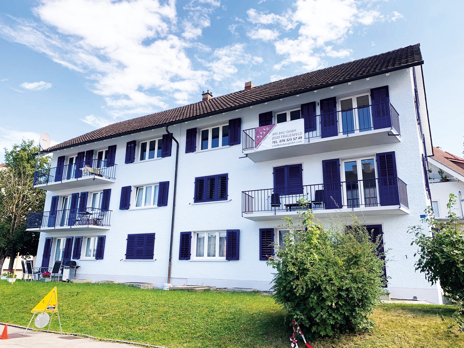 wunderschöne Dachwohnung mit Balkon - waengi2