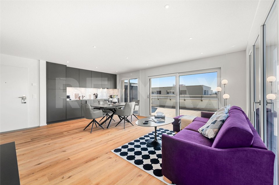 Magnifique attique meublé de 2,5 pièces avec terrasse de 65 m² à Avenches - Bild 8