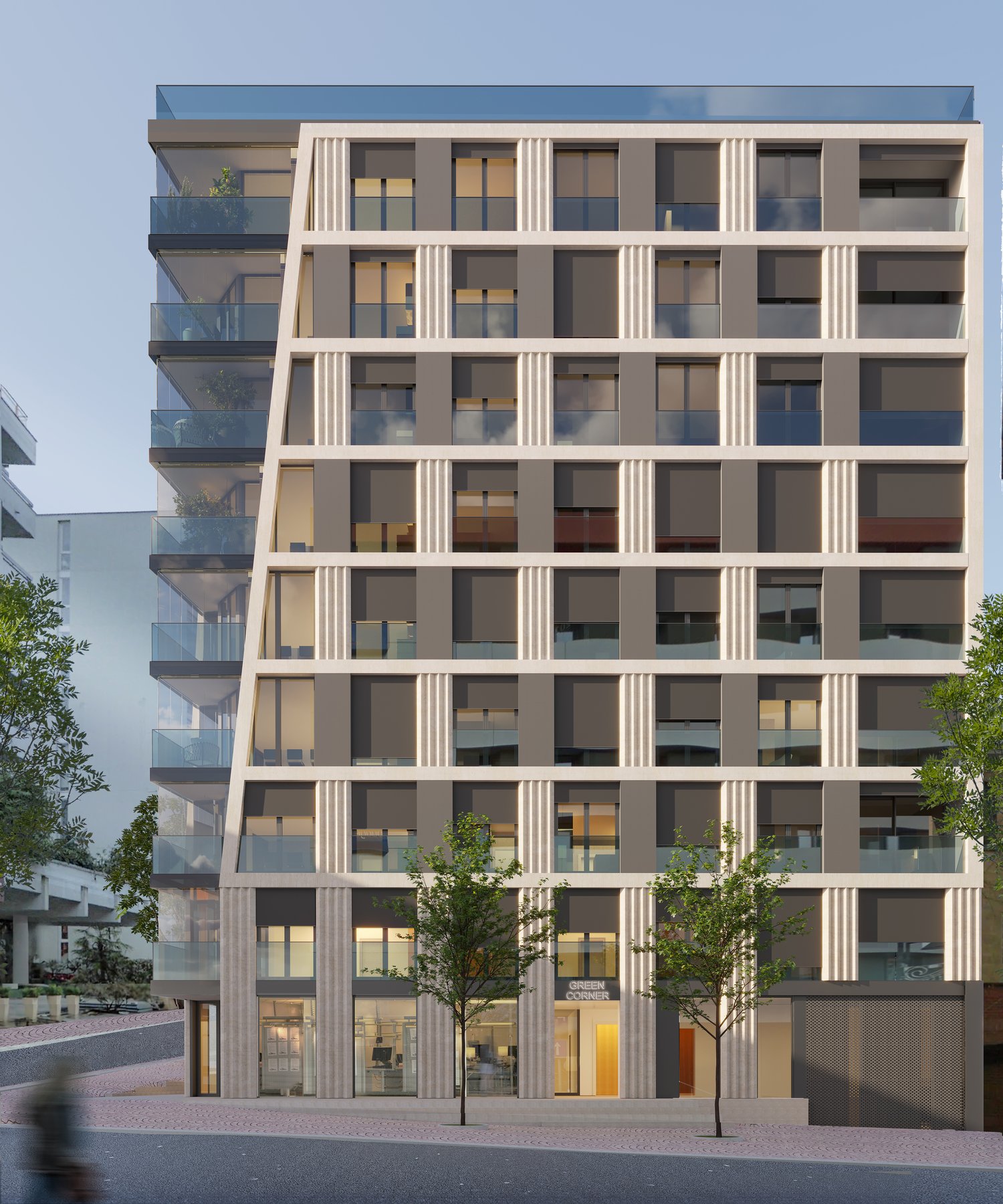 Appartamento di nuova costruzione in affitto a Paradiso - Bild 1