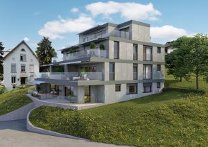 Neubau MFH Visualisierung