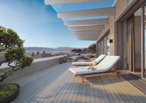 3D-Visualisierung-Terrasse-MFH-Wil