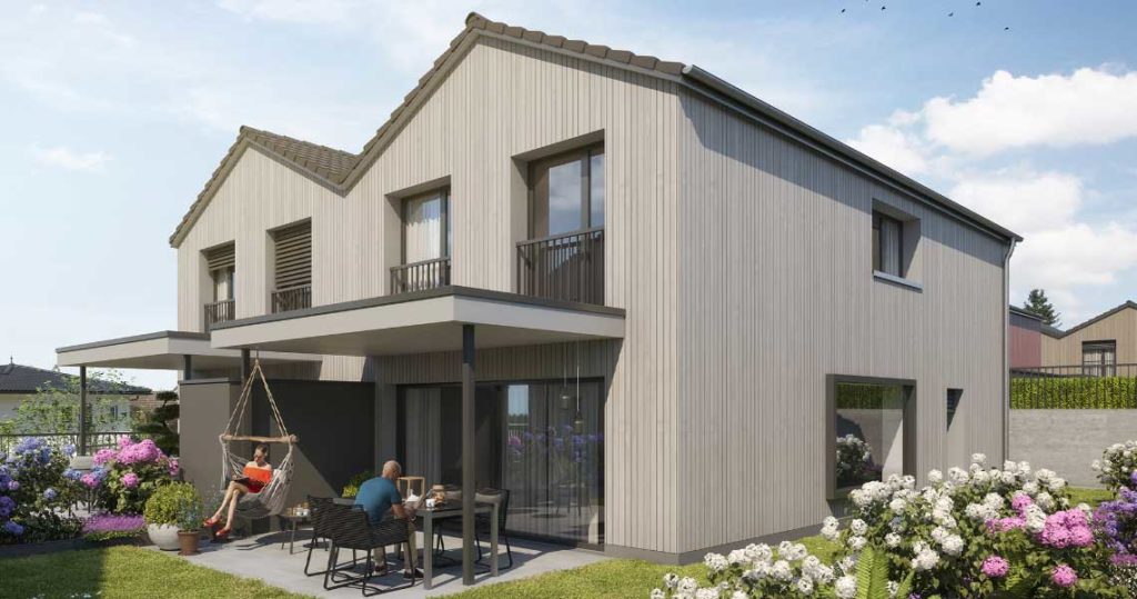 Neubau modernes 6.5-Zimmer-Doppeleinfamilienhaus - Bild 3