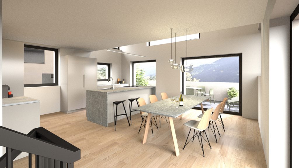 5.5-Zimmer-Einfamilienhaus  am Sonnenhang - 310303 Innenperspektive A 007