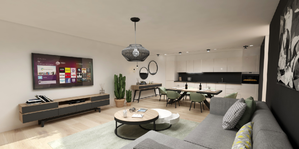 grosszügige 3.5 Zimmer-Wohnung - Wohnzimmer Murgenthal