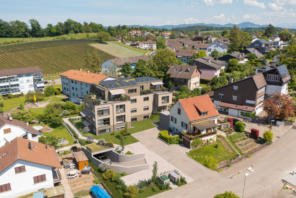 Schlossblick - Uster - Luftperspektive Projekt Schlossblick