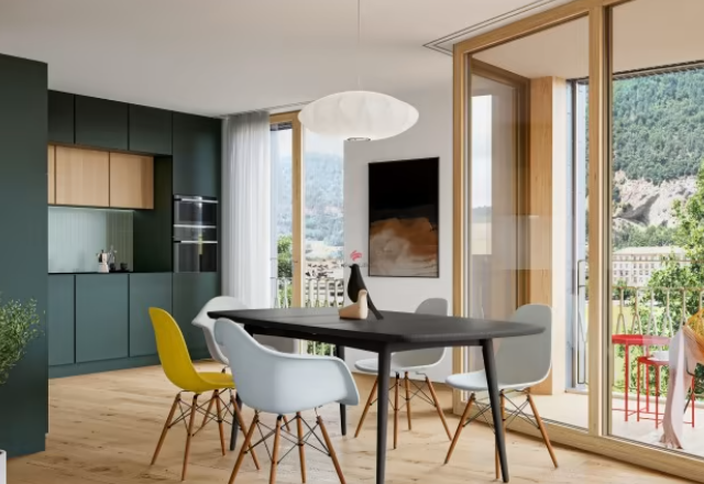 helle 3.5 Zimmer-Wohnung - Interlaken, Alpenstrasse 6 NEU Küche