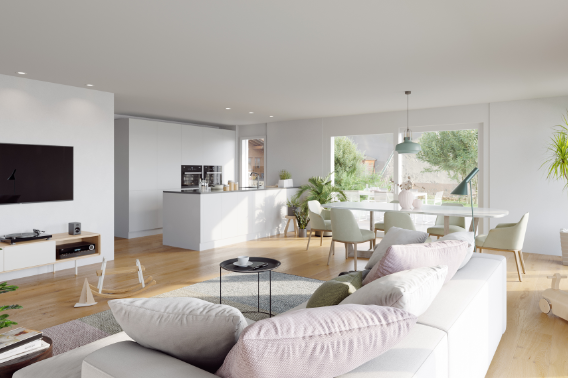 Neue 4.5 Zimmer-Gartenwohnung - Matten bei Interlaken, Alte Unterdorfstrasse 2, Wohnung