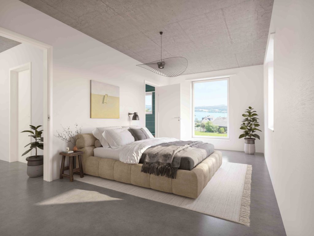 Ensemble im Gartenparadies - Schlafzimmer