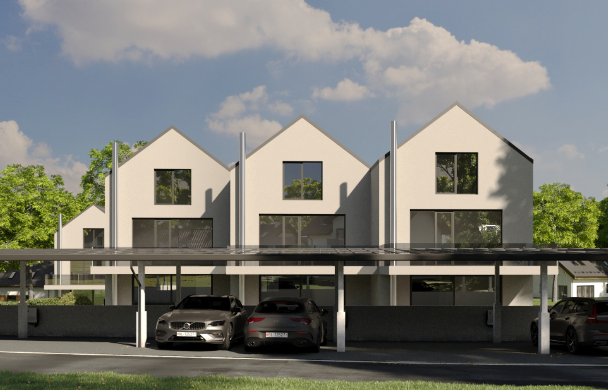 Neubau Reihenhäuser und Einfamilienhaus - Laufen, Reihenhaus 4