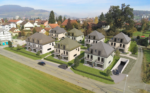 attraktives 5.5 Zimmer-Reihenhaus - Pfeffikon, Hausmattenstrasse 9-17 andere Seite