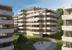 Architektur Visualisierung 3D-Render Immobilien