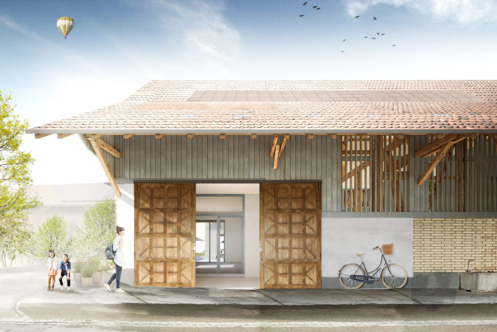 WEIHERHOF - natürlich mittendrin - Scheune Südfassade