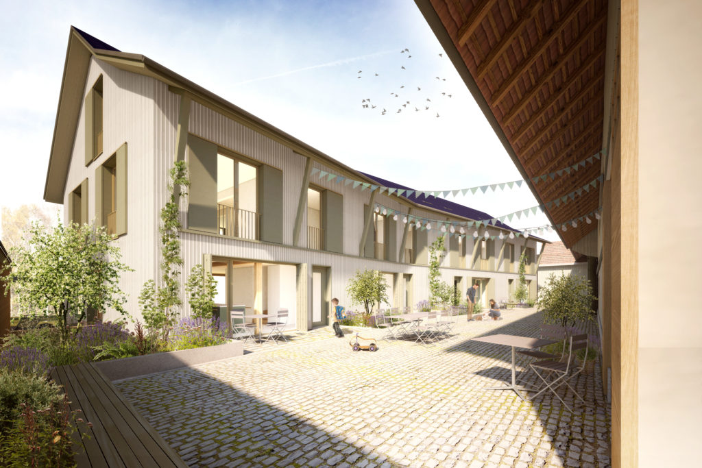 WEIHERHOF - natürlich mittendrin - Hauptbild Innenhof