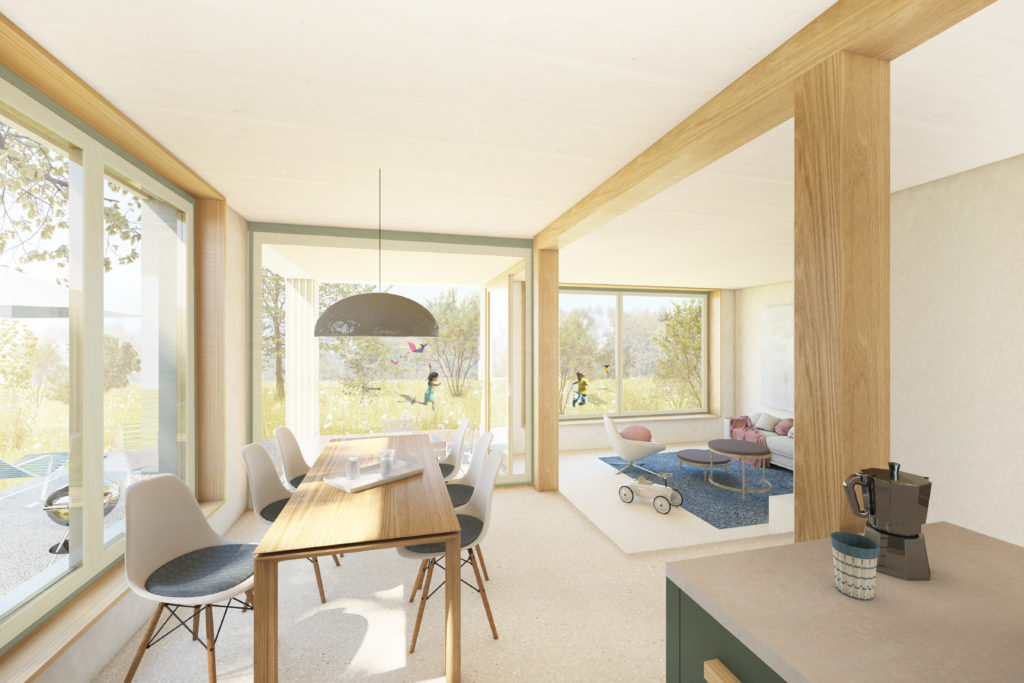 WEIHERHOF - natürlich mittendrin - Neubau REFH Küche