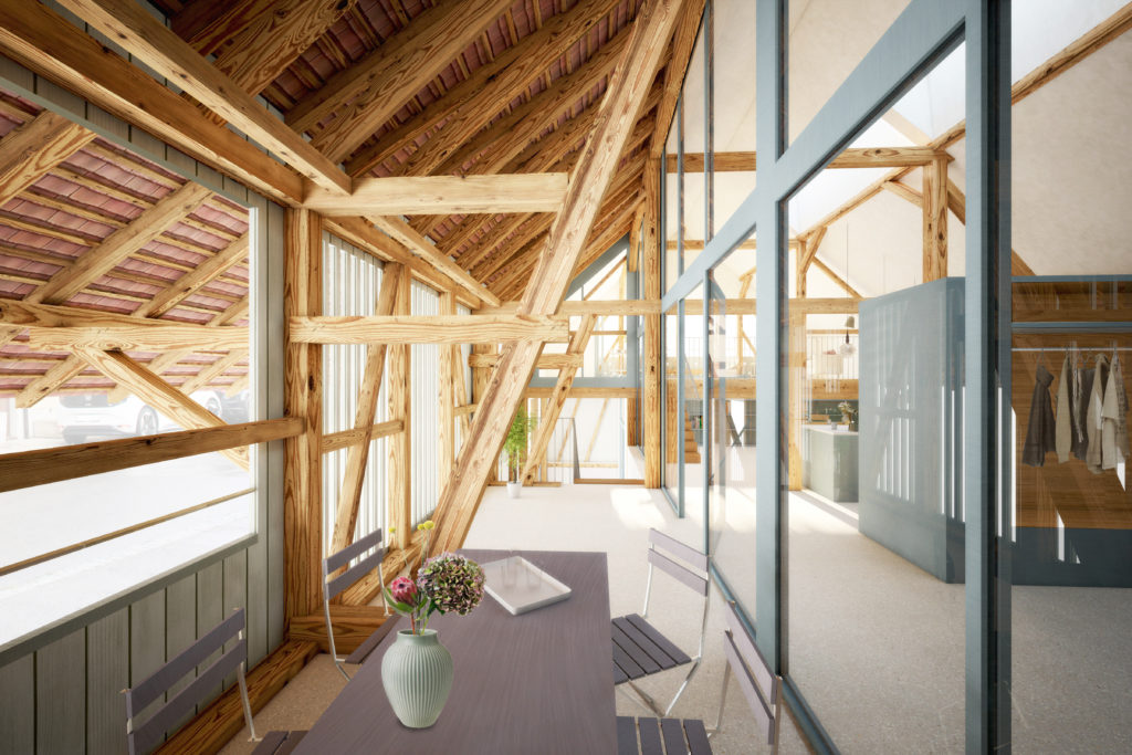 WEIHERHOF - natürlich mittendrin - Scheunenloft Kaltraum
