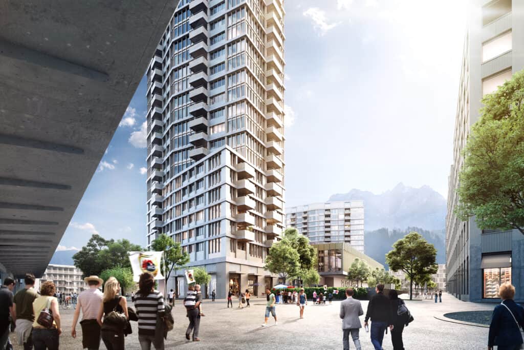 PilatusTower Kriens - PilatusTower Aussenansicht