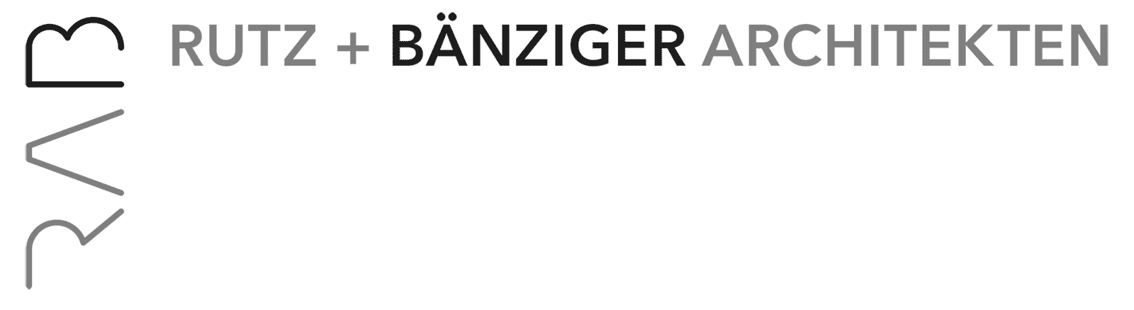 RAB Rutz + Bänziger Architekten Logo